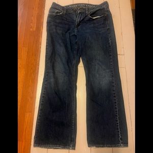 Mens American Eagle Bootcut pants.